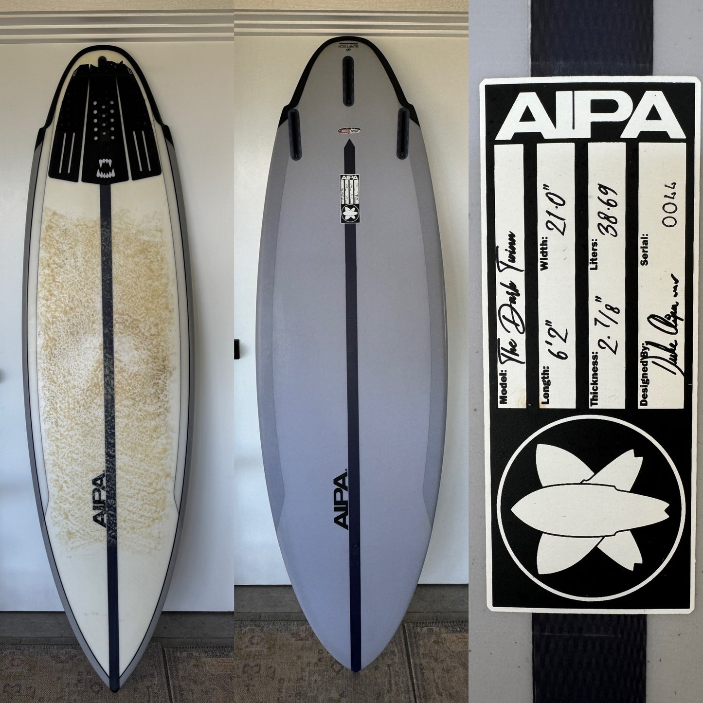 Dark Twinn - 6'2 x 21 x 2 7/8 / 38.69L