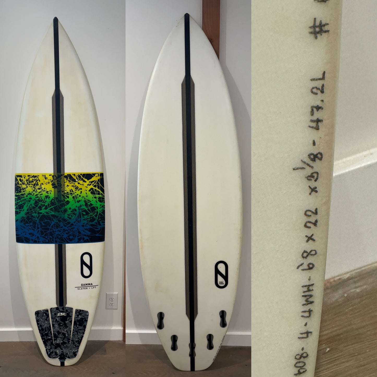 SLATER Gamma - 6'8 x 22 x 3 1/8 / 47.2L