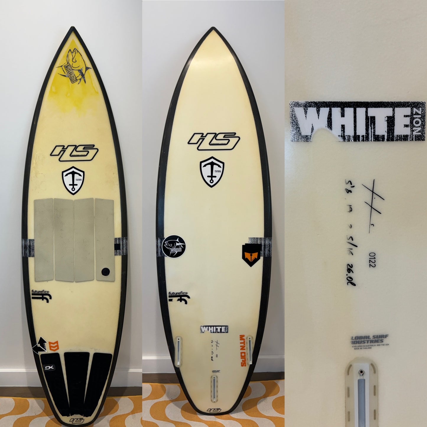 White Noize - 5'8 x 19 x 2 5/16 / 26L