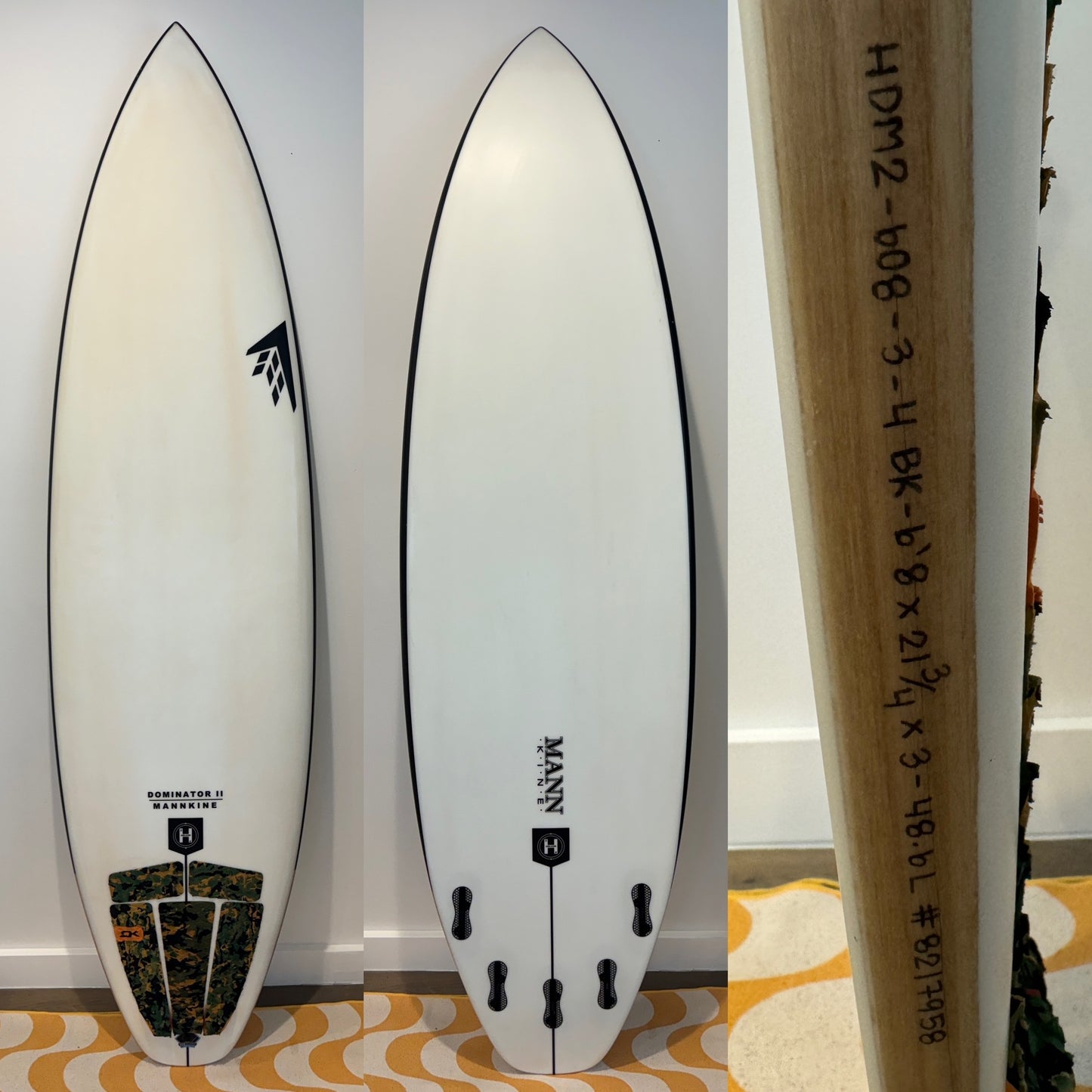 MANNKINE Dominator II - 6'8 x 21 3/4 x 3 / 48.6L