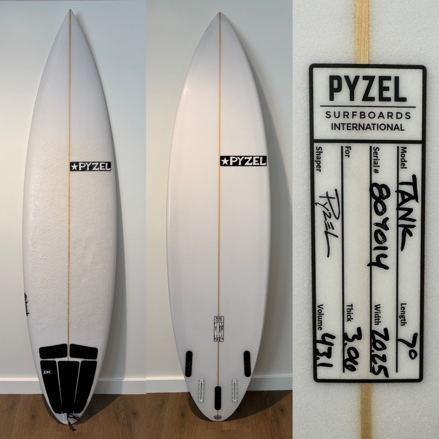 Tank - 7'0 x 20.25 x 3.06 / 43.1L