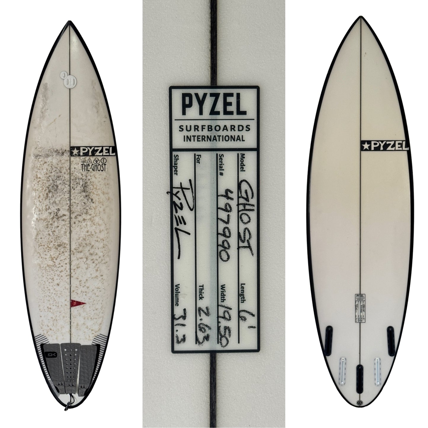 Ghost - 6'1 x 19.5 x 19.63 - 31.3L