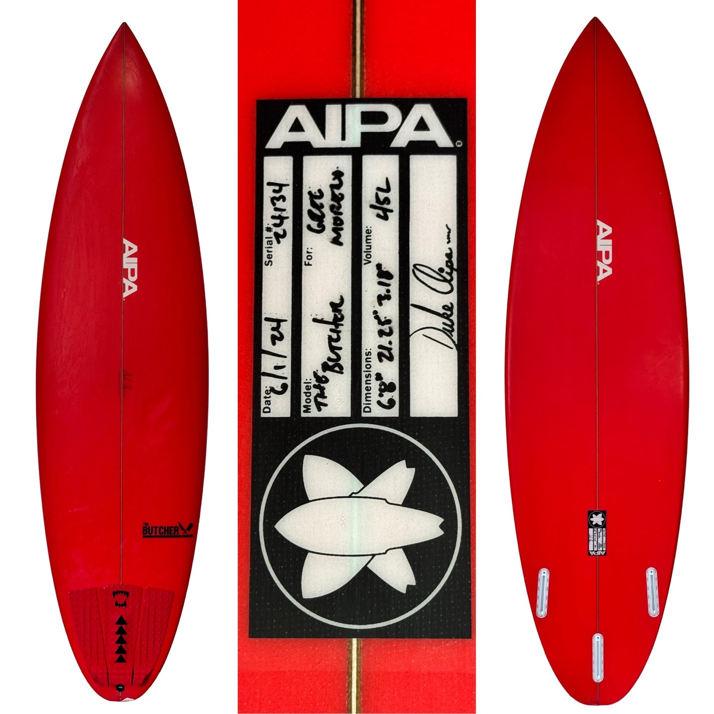 Butcher - 6'8 x 21.25 x 3.15 / 45L