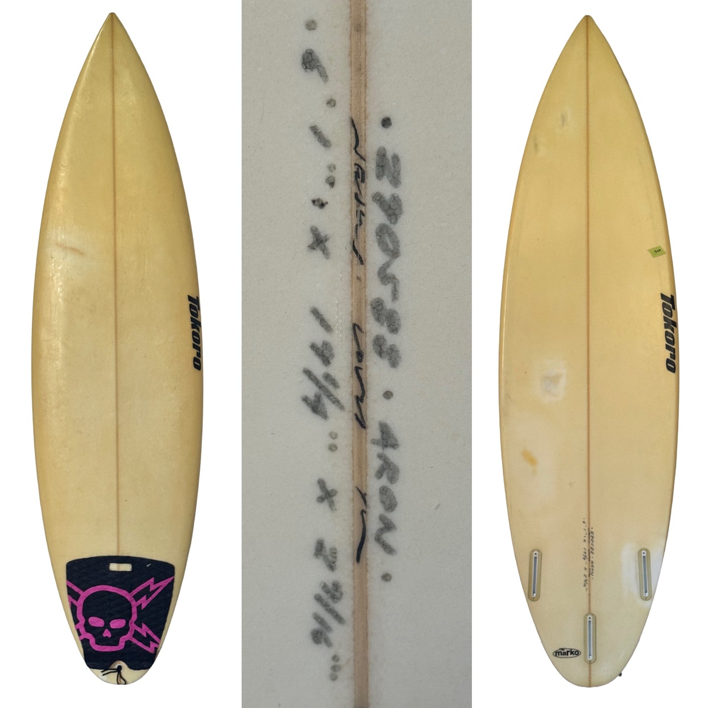 Tokoro Surfboard 6'1 x 19 1/4 x 2 9/16