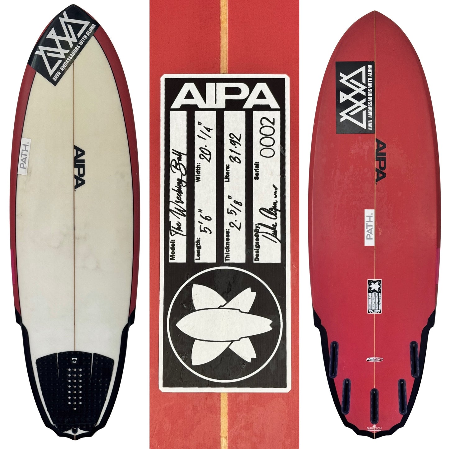 Wrecking Ball - 5'6 x 20 1/4 x 2 5/8 / 31.92L