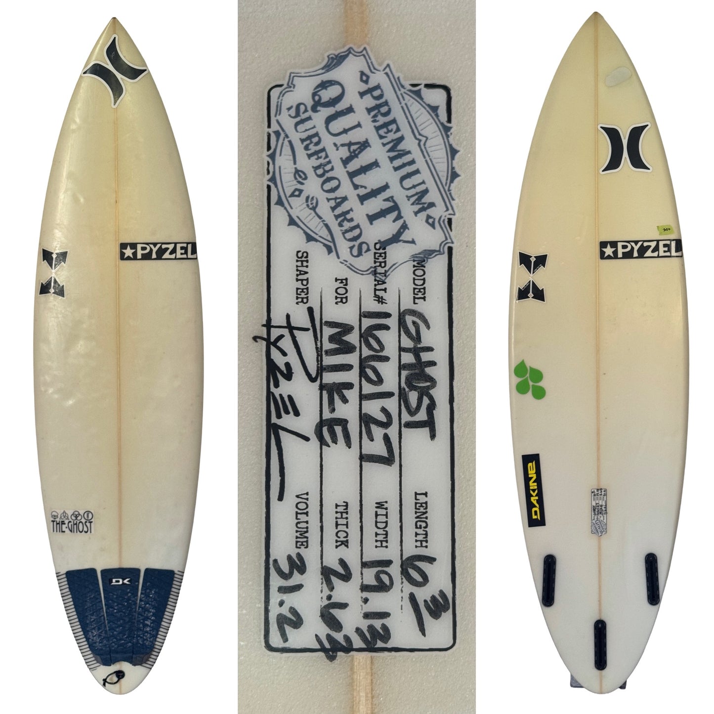 Ghost 6'3 x 19.13 x 2.63 - 31.2L