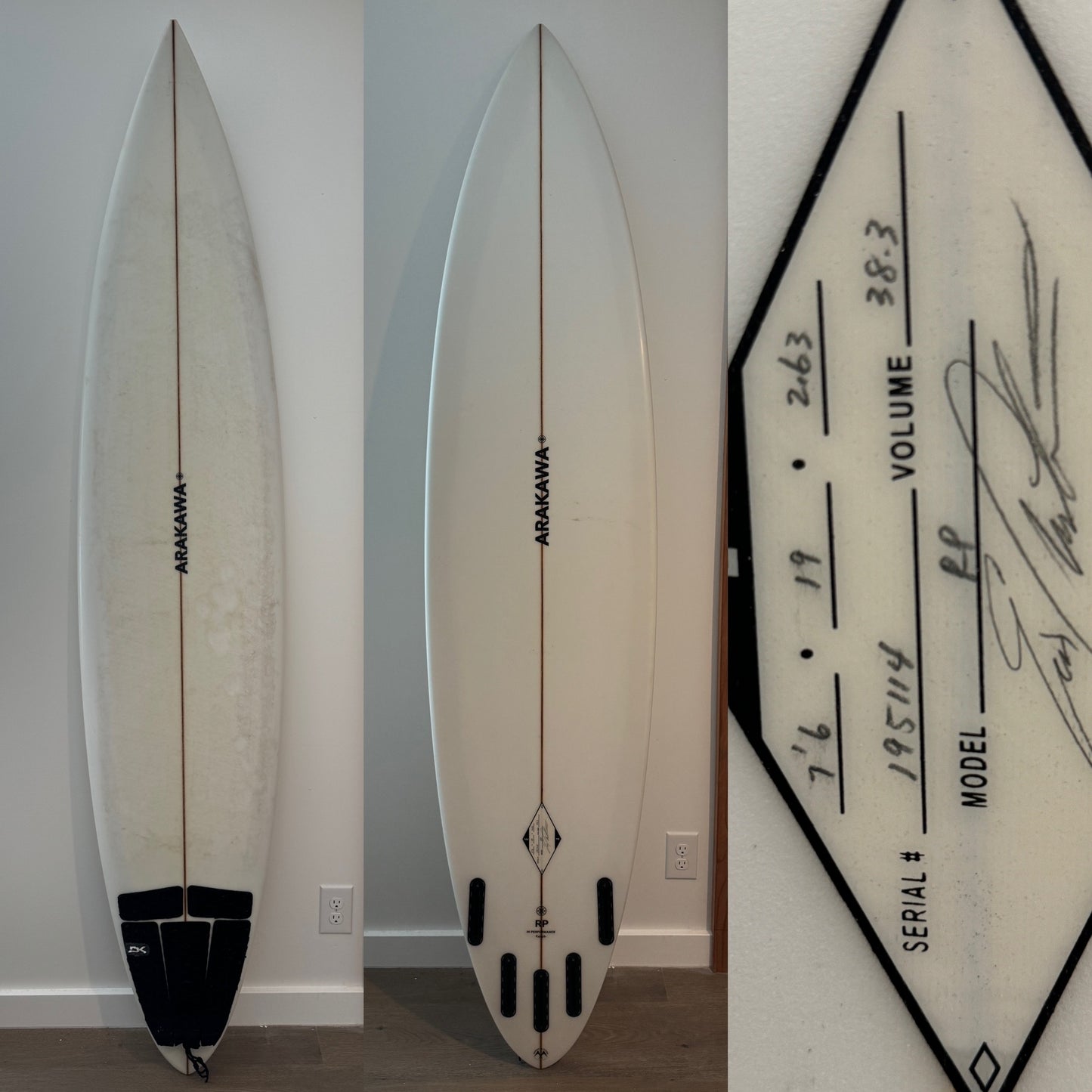 RP - 7'6 x 19 x 2.63 / 38.3L