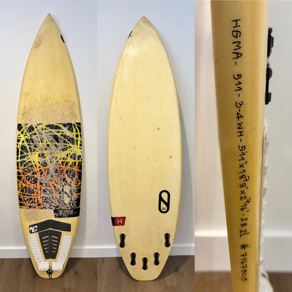 TOMO Gamma - 5'11 x 18 7/8 x 2 7/16 / 28.2L