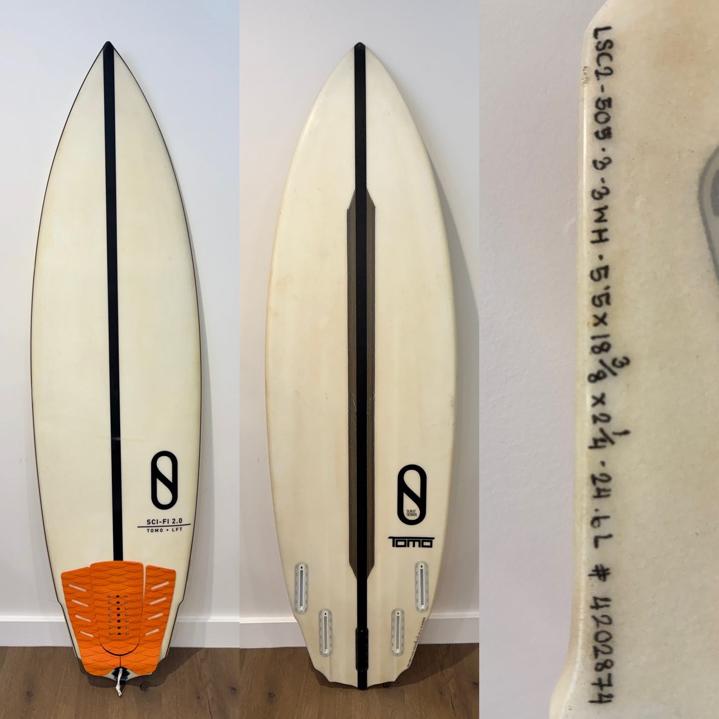 TOMO Sci-Fi 2.0 - 5'5 x 18 3/8 x 2 1/4 / 24.6L