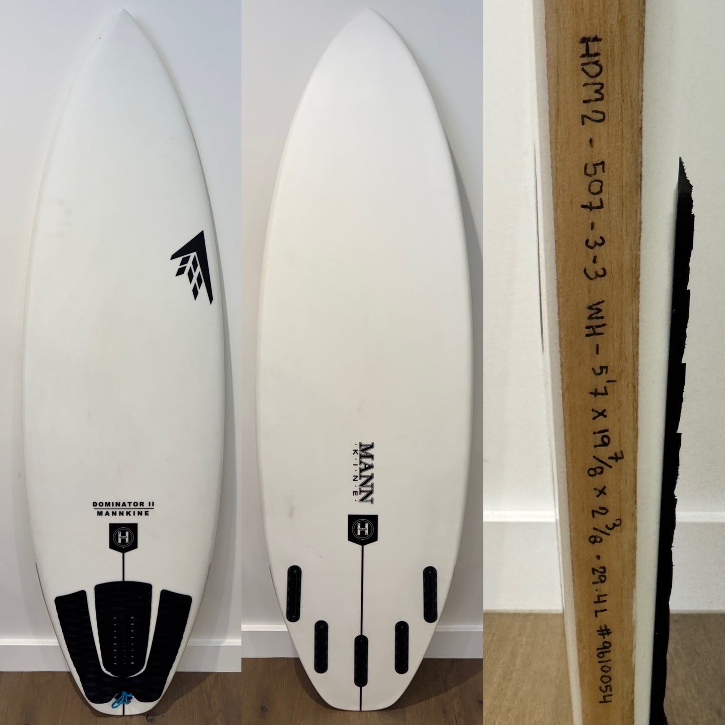 MANNKINE Dominator II - 5'7 x 19 7/8 x 2 3/8 / 29.4L