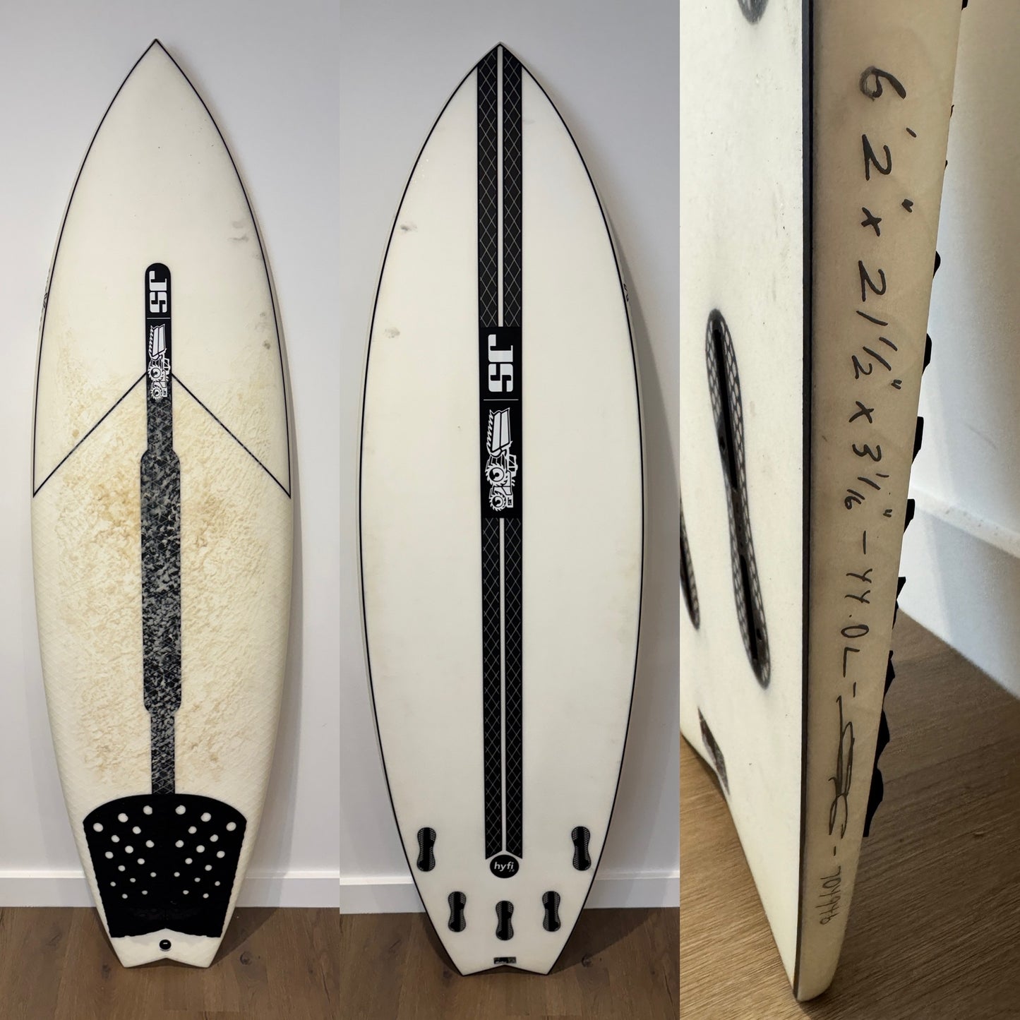 Sub Xero - 6'2 x 21 1/2 x 3 1/16 / 44L