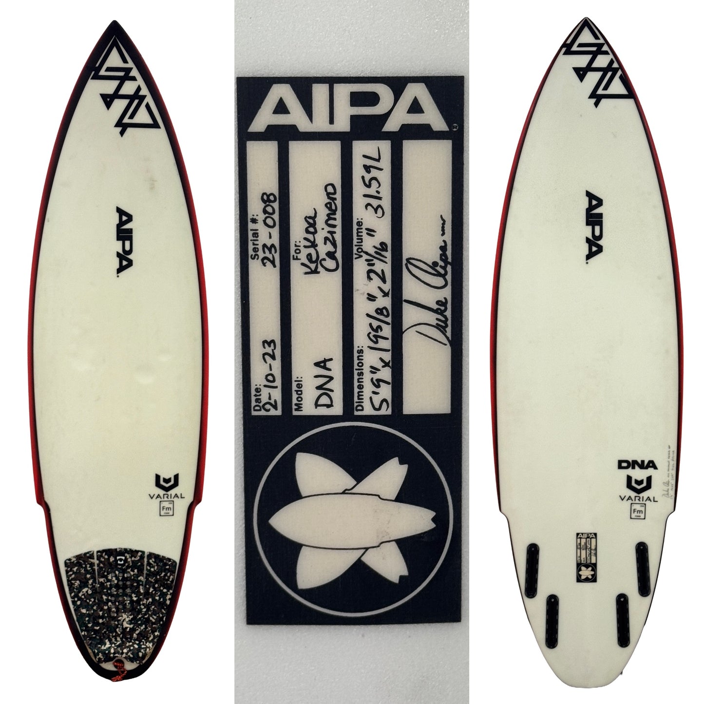 DNA - 5'9 x 19 5/8 x 2 11/16 / 31.59L